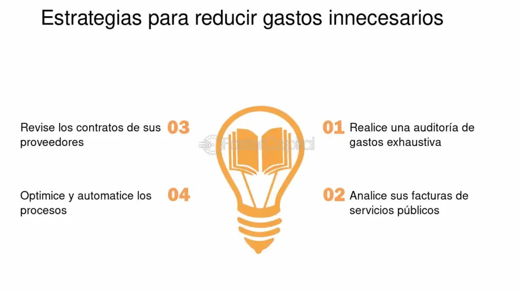estrategias para reducir gastos innecesarios
