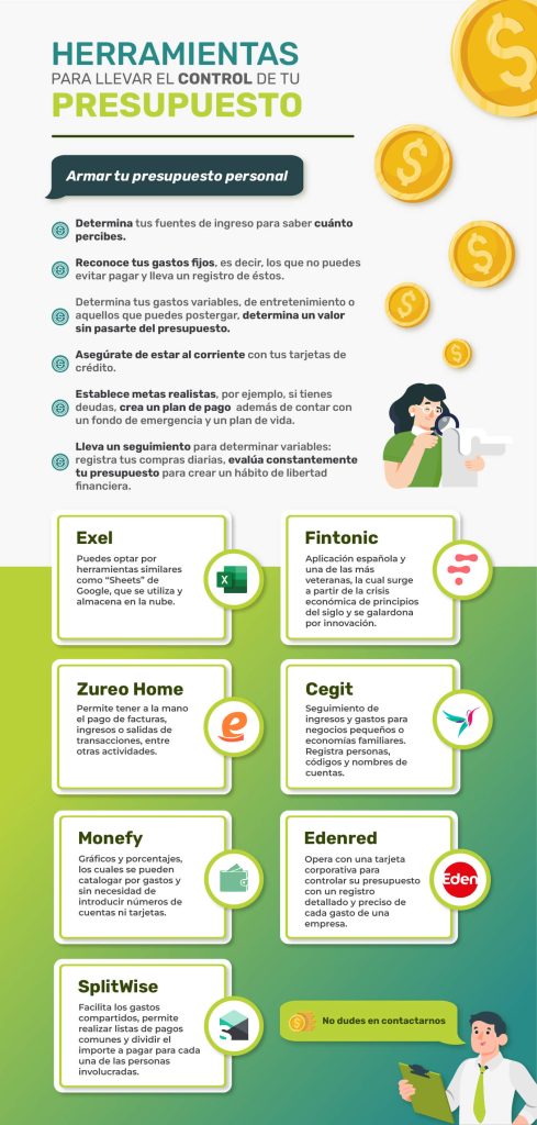herramientas para controlar tus gastos